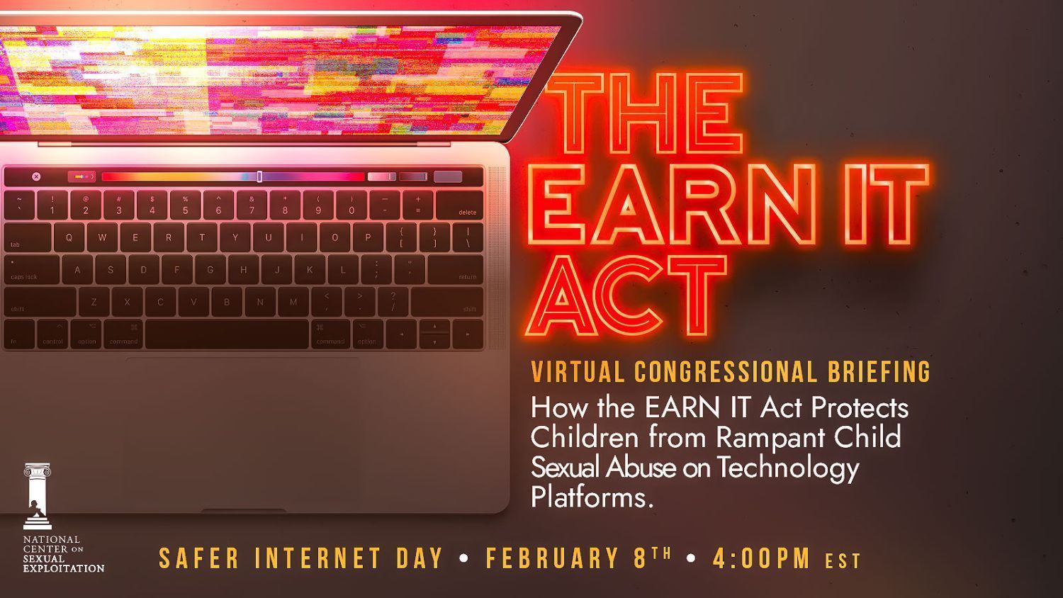 Virtual Congressional Briefing: How the EARN IT Act Protects Children