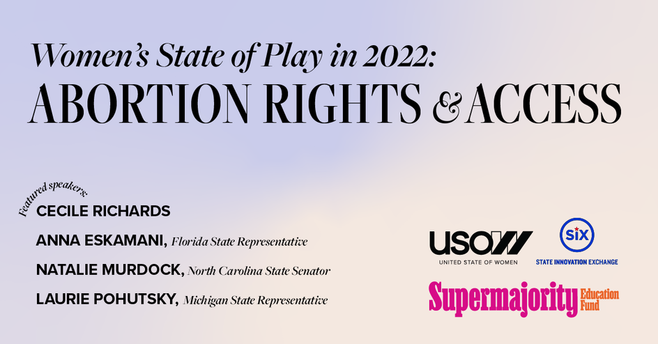 Women’s State of Play in 2022: Abortion Rights and Access