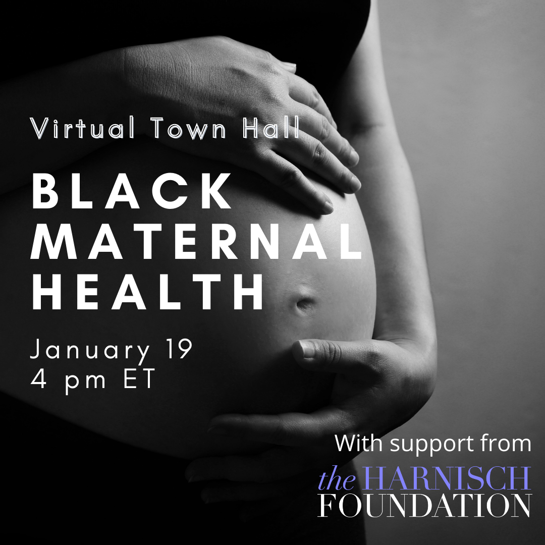 Virtual Town Hall on Black Maternal Health