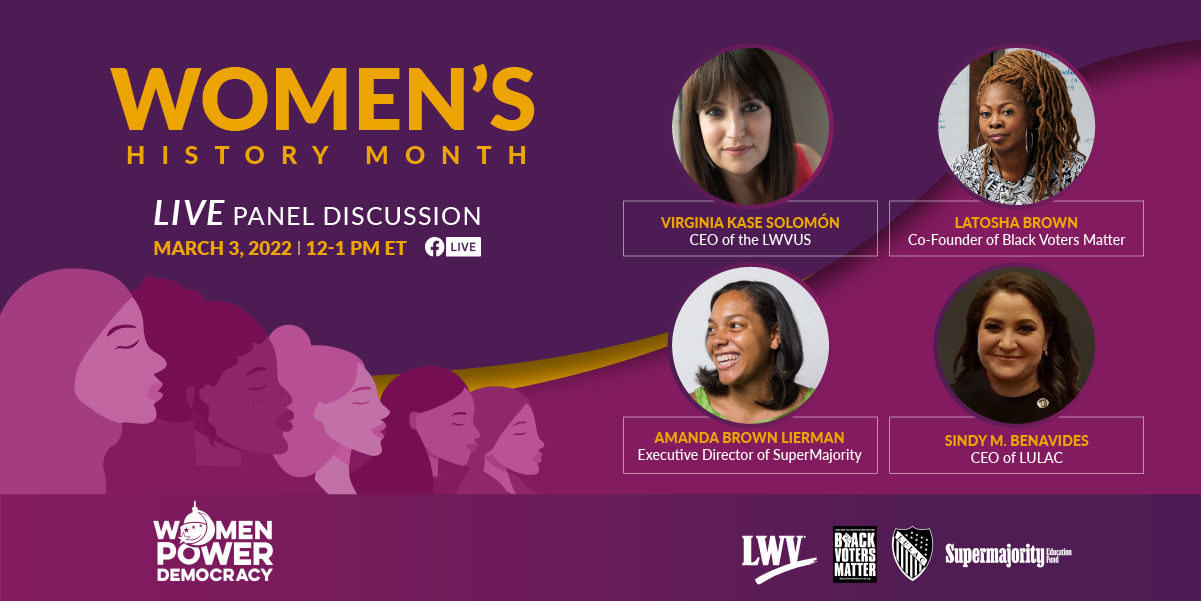 Women’s History Month Live Panel Discussion